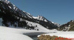 Vallée de Bésines Raquettes neige Hiver