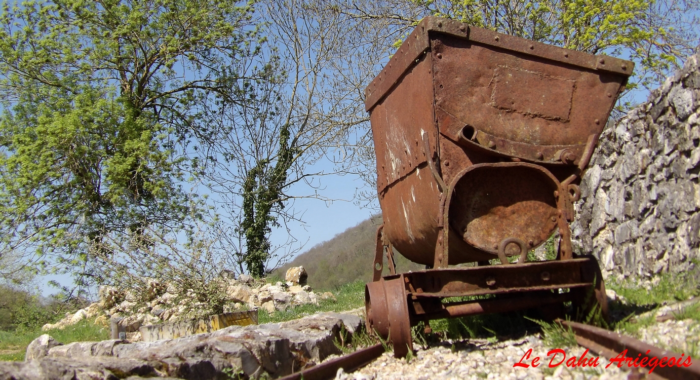 Wagon mine Ariège