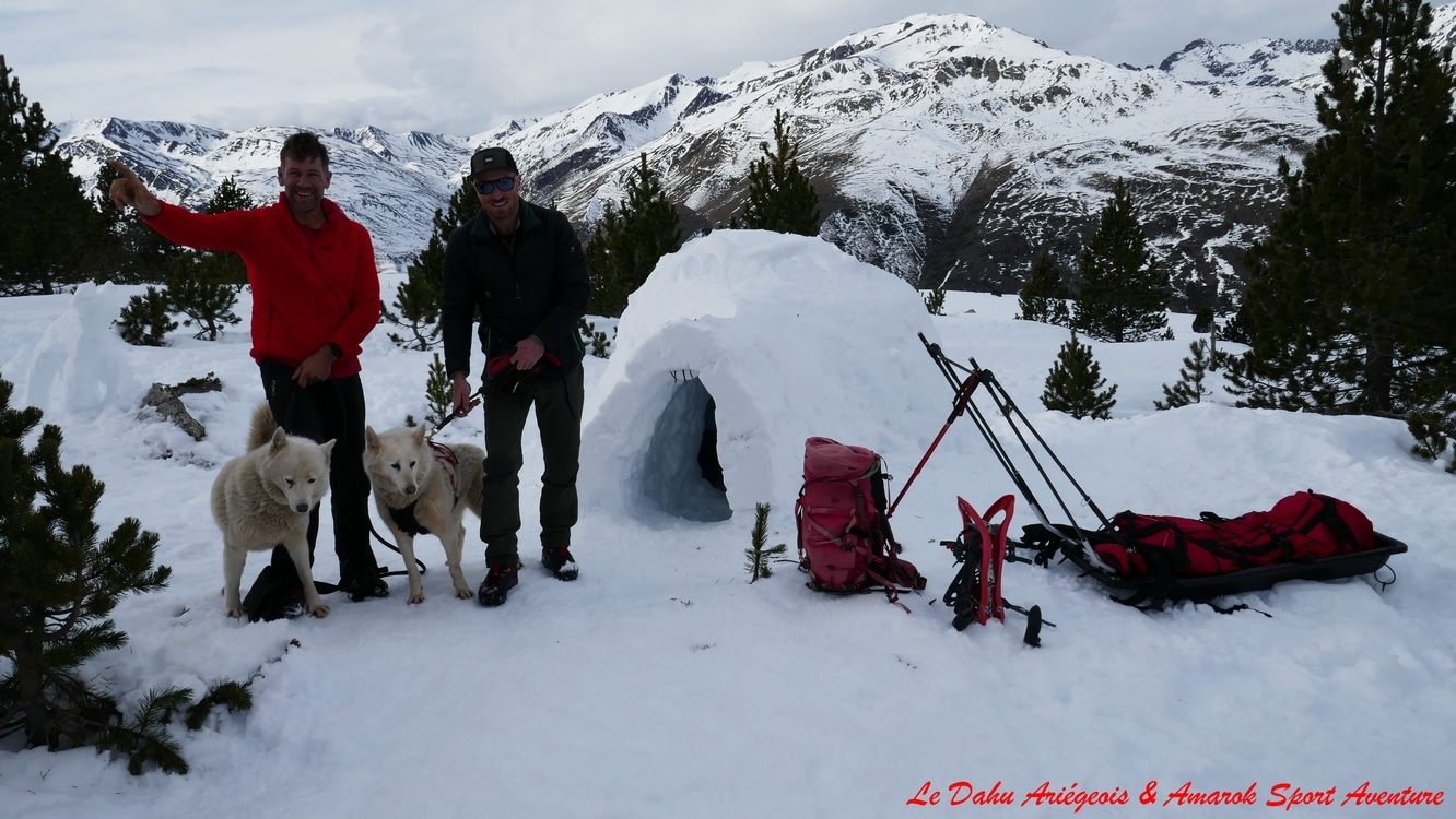 Sortie Pulka avec le Dahu Ariégeois