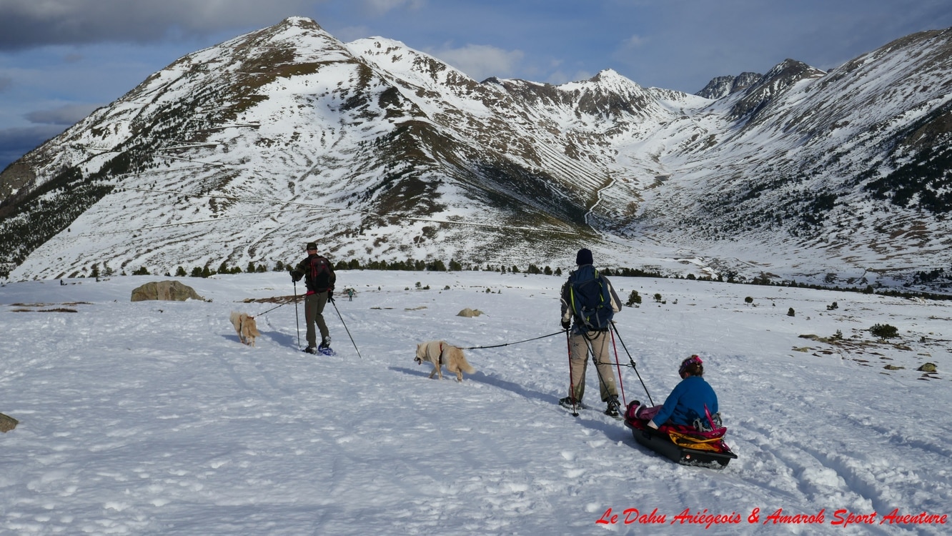 Sortie Pulka avec le Dahu Ariégeois