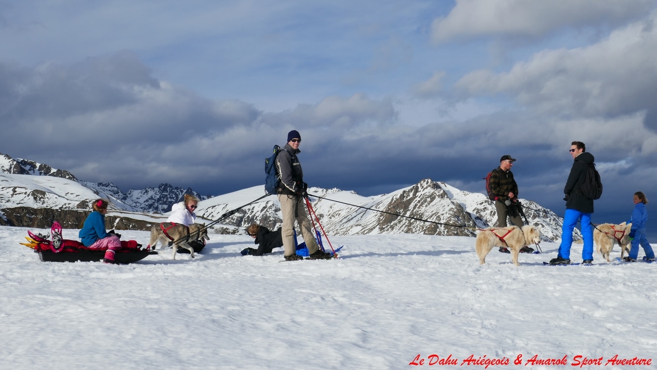 Sortie Pulka avec le Dahu Ariégeois